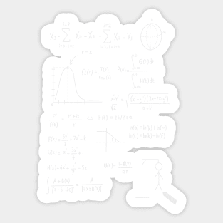 Math, my love Sticker